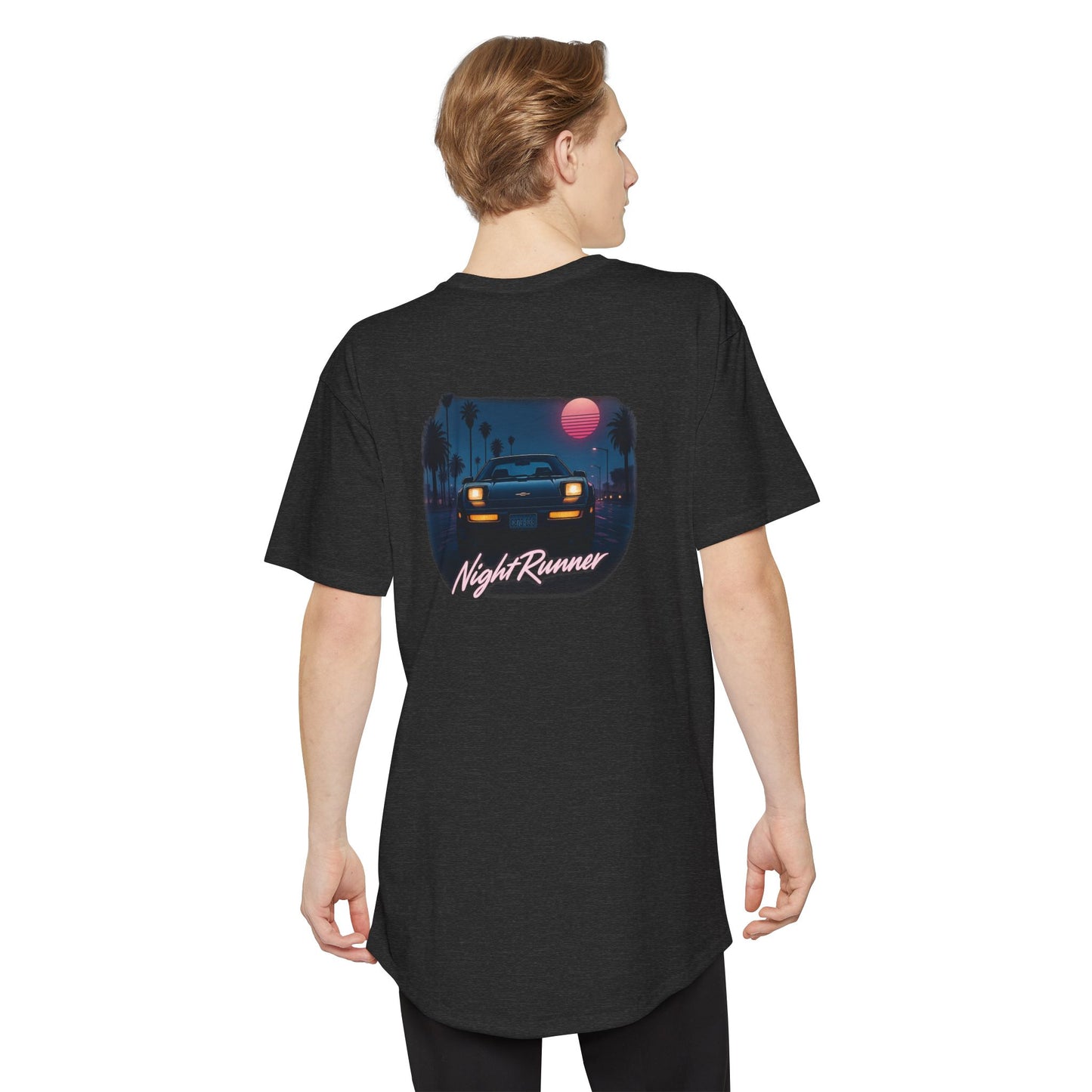 80's Inspired Long Body Tee