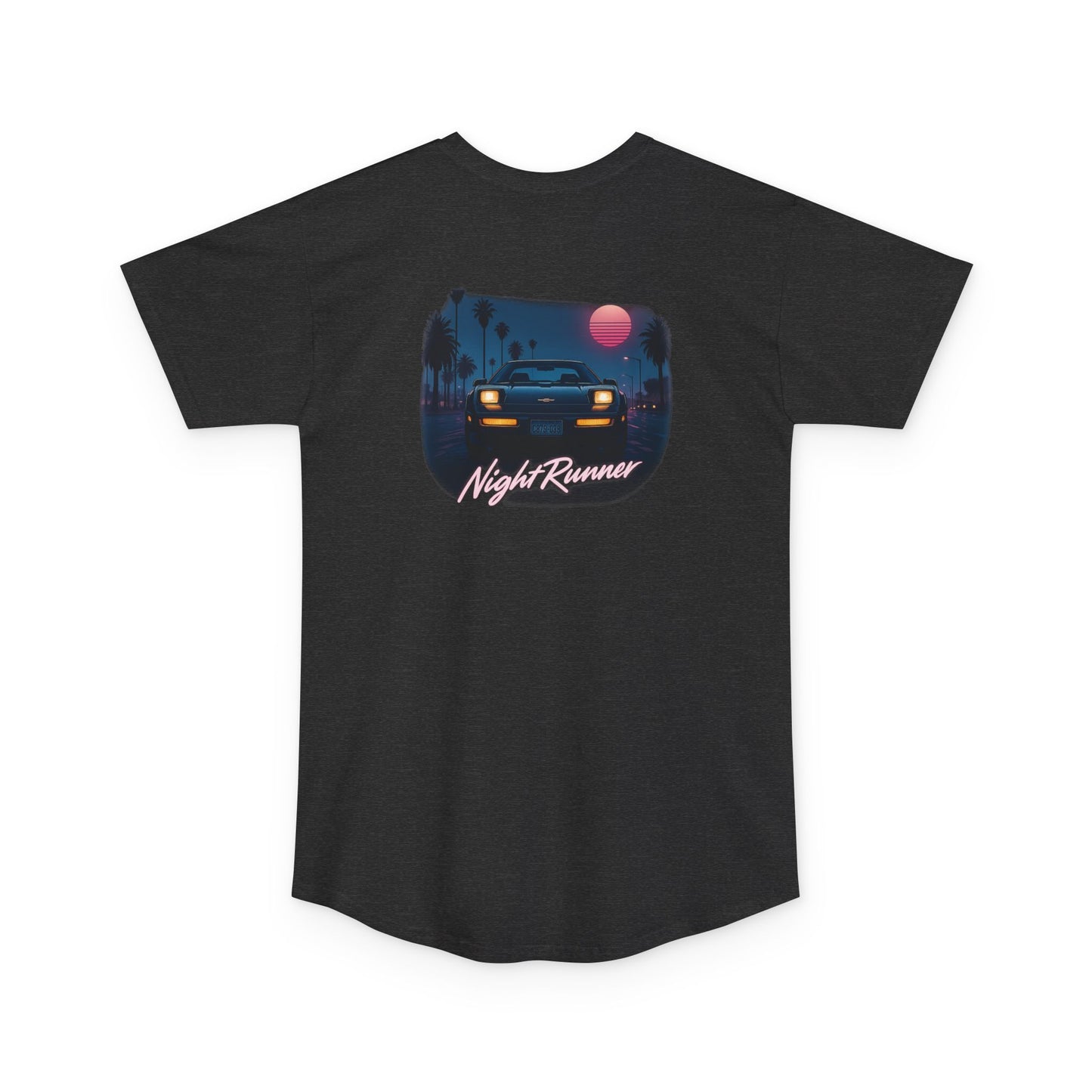 80's Inspired Long Body Tee
