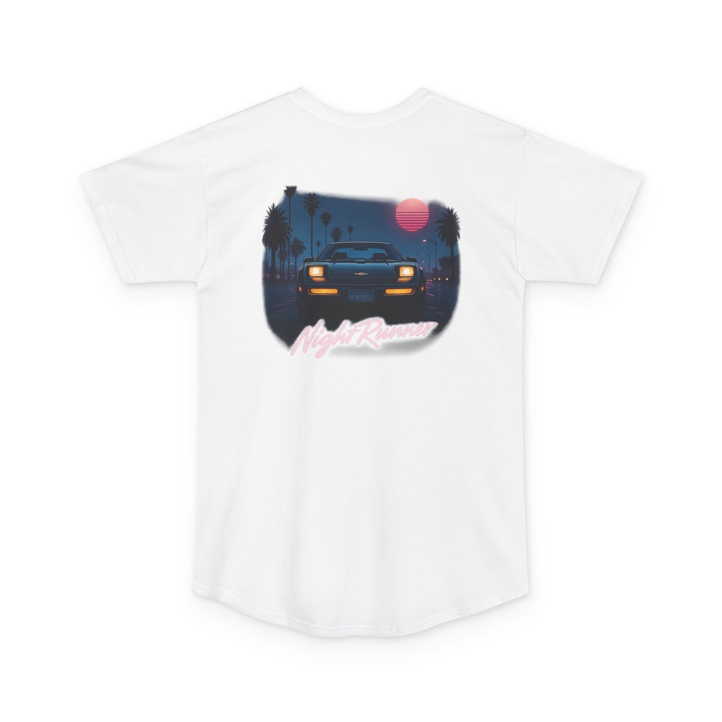 80's Inspired Long Body Tee